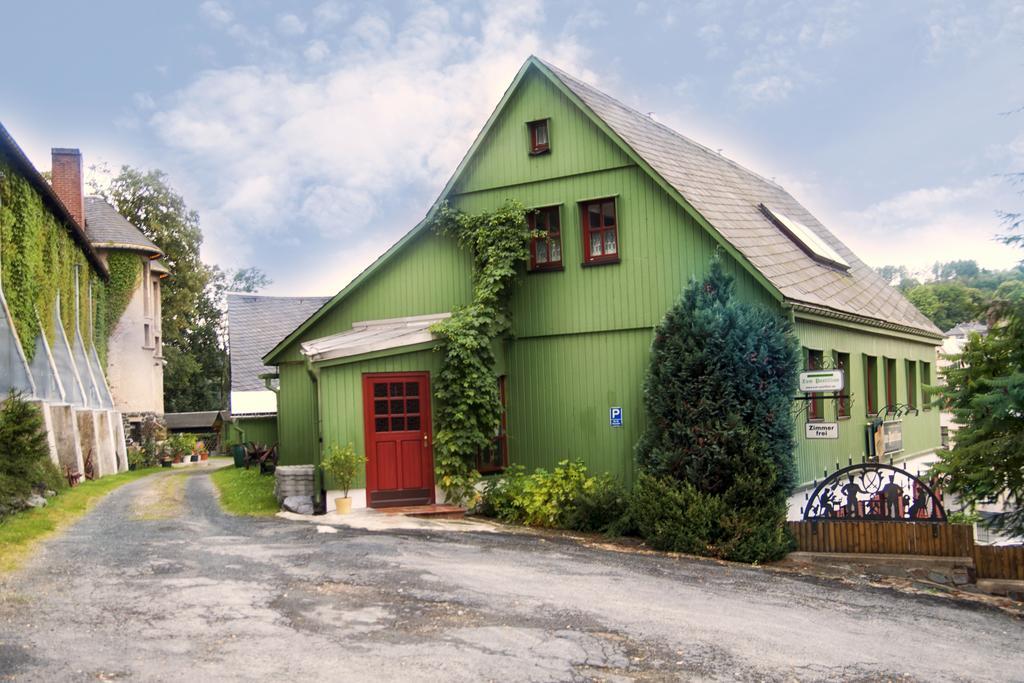 Fruehstuecks Pension Zum Postillion Klingenthal Esterno foto