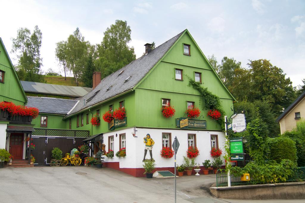 Fruehstuecks Pension Zum Postillion Klingenthal Esterno foto