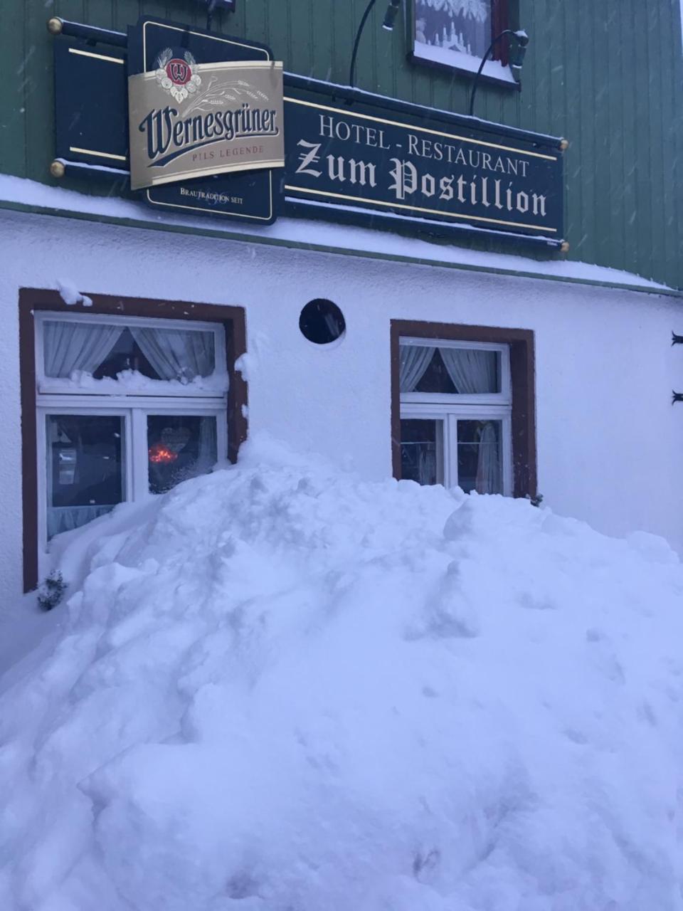 Fruehstuecks Pension Zum Postillion Klingenthal Esterno foto